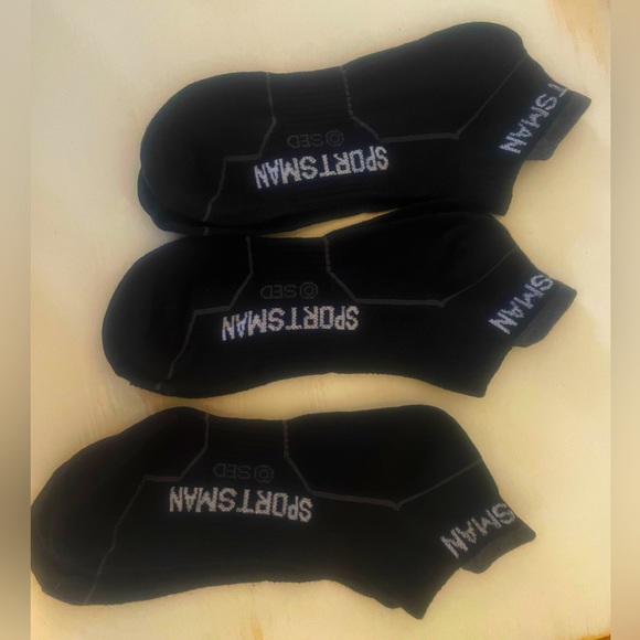 Mens funny ankle socks Christmas and black - Picture 4 of 4